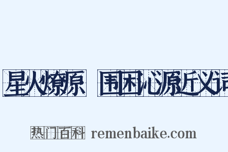 星火燎原·围困沁源近义词是什么意思的图片
